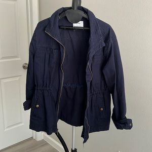 Old Navy Medium Navy Blue Utility Jacket